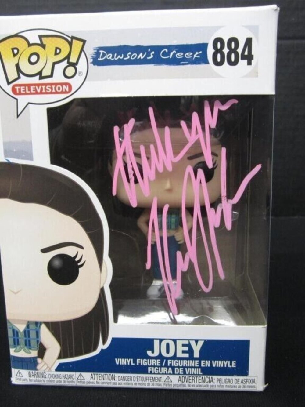Katie Holmes signed Funko Pop! Television: Dawson's Creek - JOEY #884 w/COA